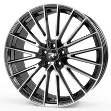 R3 Wheels R3H09 phantom black polished